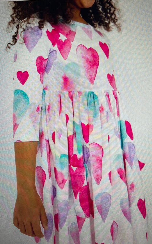 LIGHT HEARTED TWIRL DRESS-3