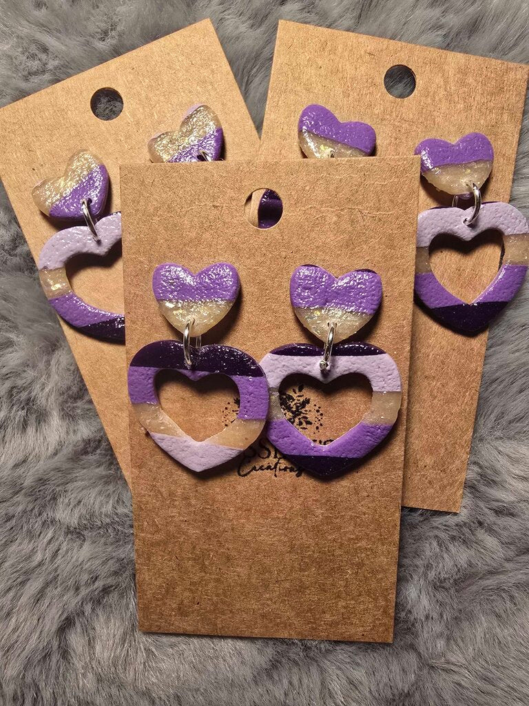 Heart & Heart Dangle