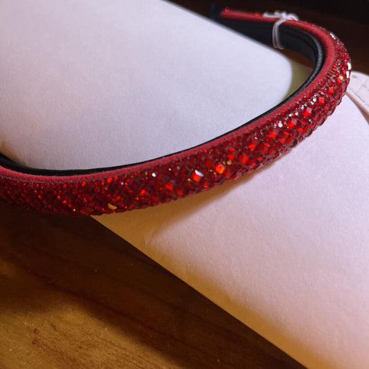 HEADBAND-RED GLITTER