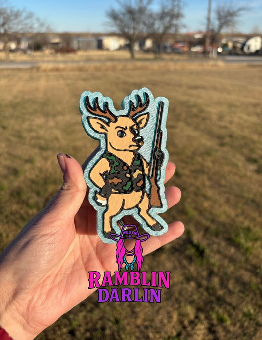 Hunting Deer Freshie in Bad Boy Type Scent