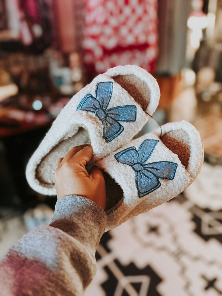 Bow Slippers