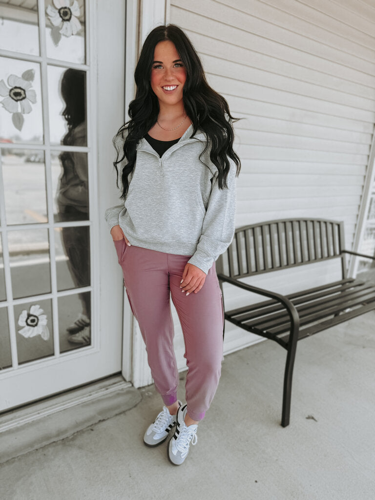Rose Clay Joggers