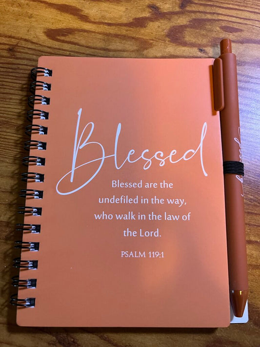 BLESSED JOURNAL WITH PEN