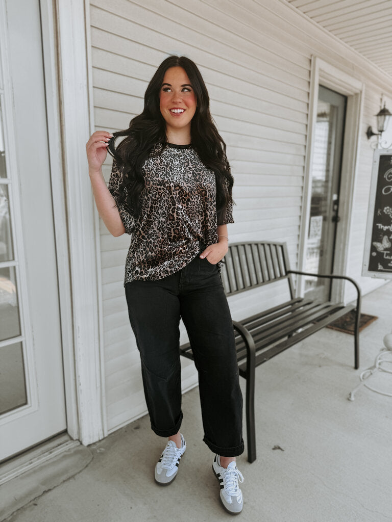 Leopard Velvet