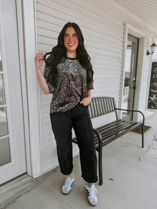Leopard Velvet
