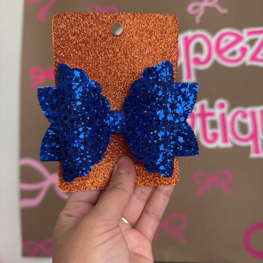 Royal Blue Faux leather