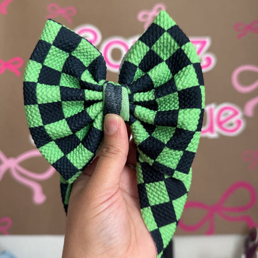 Green & Black Checkered ( bby hw)