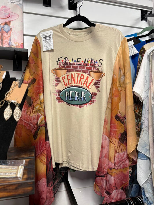 Shirt, Vintage Boho Central Perk