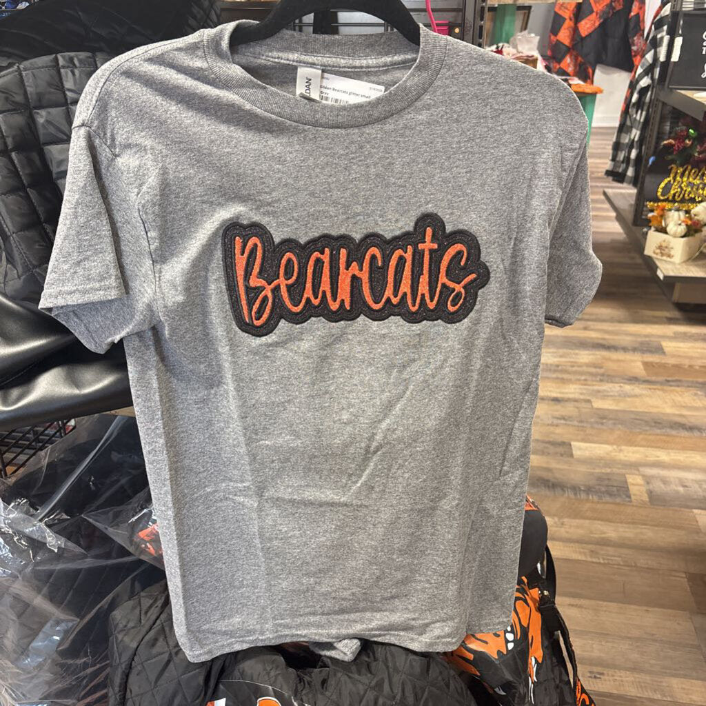 Gray bearcats glitter medium