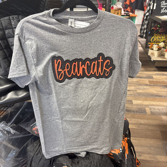 Gray bearcats glitter large