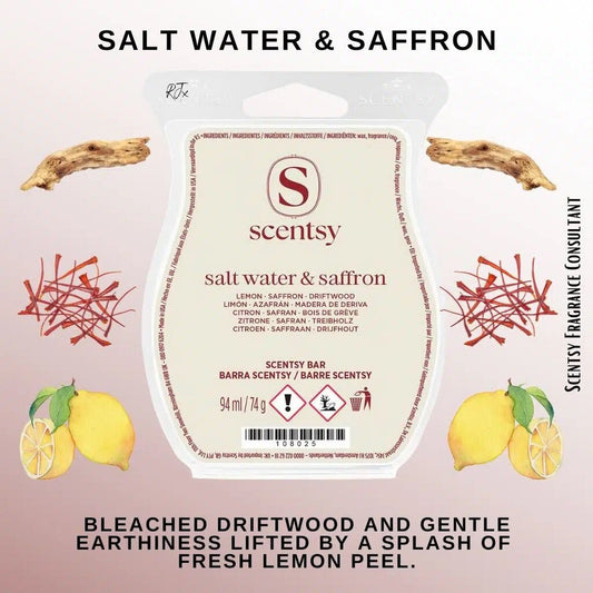 SALT WATER & SAFFRON Wax