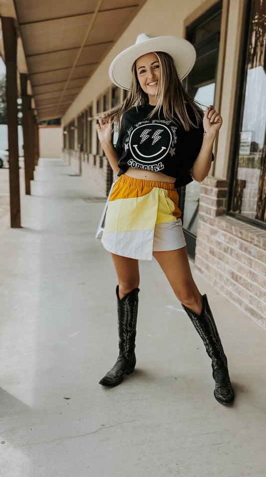 Mustard Skort