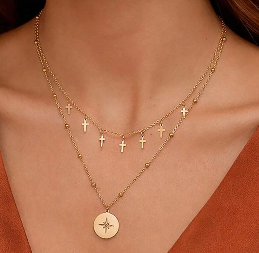 Star Cross Necklace