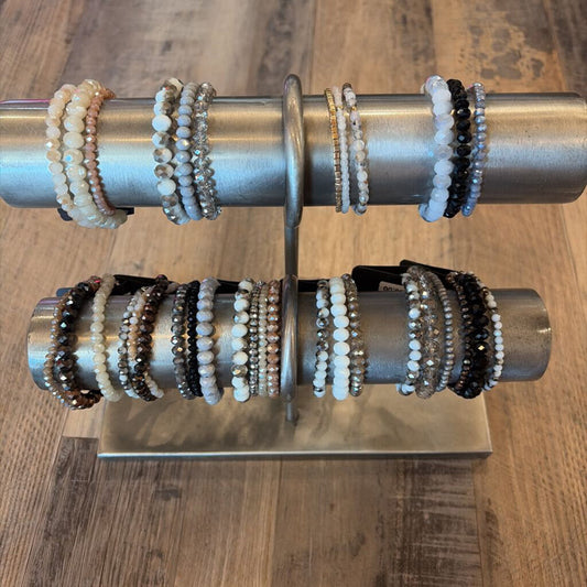 Beaded Three Pc Bracelet