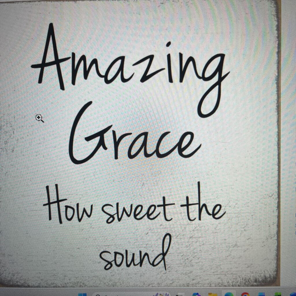 BLOCK-AMAZING GRACE