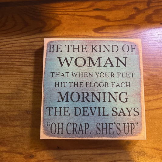 BLOCK-BE KIND OF WOMEN