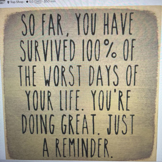 BLOCK-SURVIVED 100% BAD DAYS