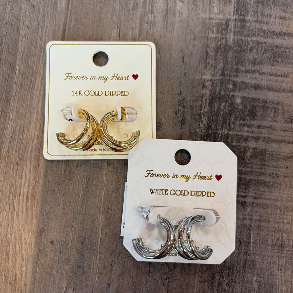 Multi Hoop Earings