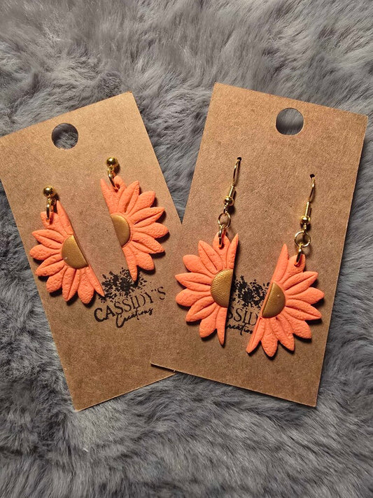 Half Sunflower Dangles