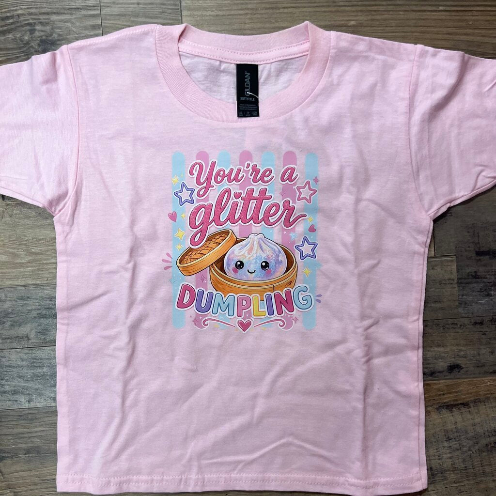 YOU'RE GLITTER DUMPLING PINK-YXS