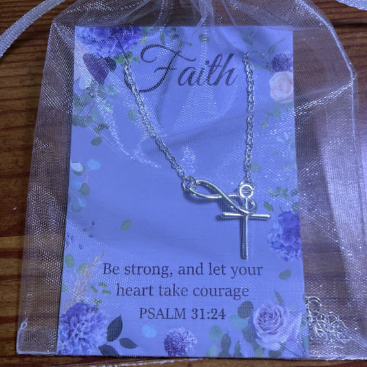FAITH NECKLACE-L