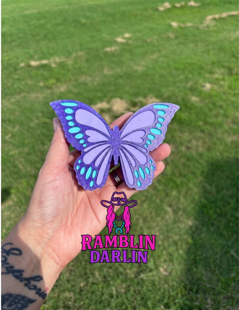 Butterfly Freshie in Pink Chiffon Scent