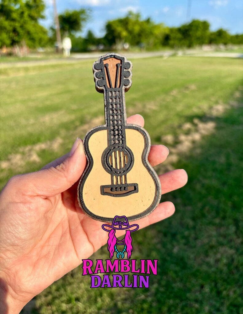 Guitar Freshie in Coastal Cowgirl Scent
