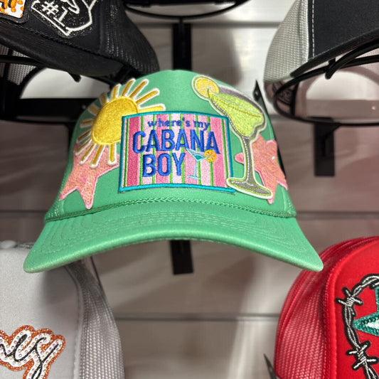 Cactus green cabana boy marg and sun hat OTTO