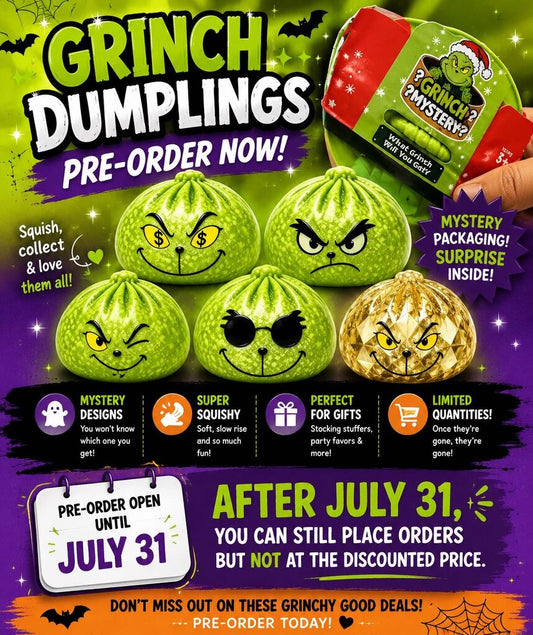 PRE-ORDER - MEAN GREEN DUMPLINGS