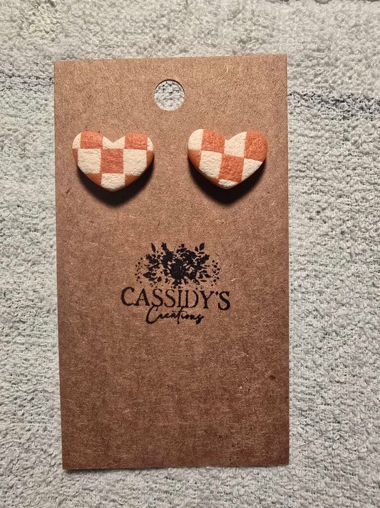 POJO Heart Studs