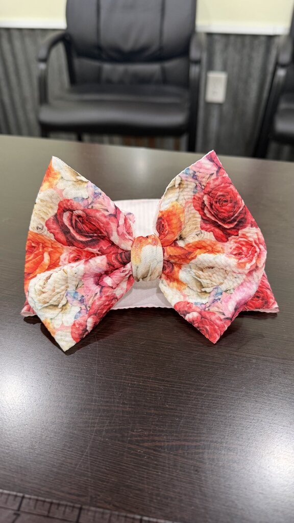 Floral headwrap