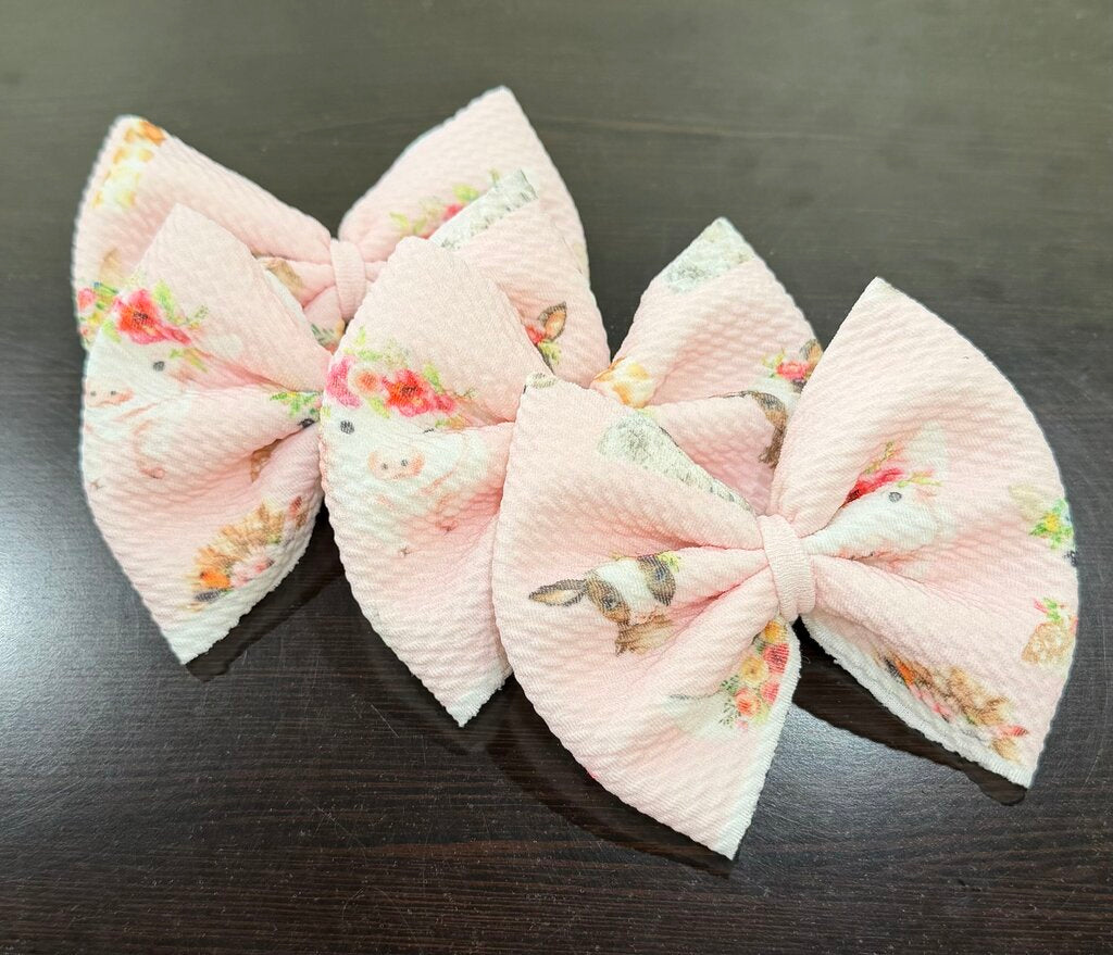 Cow & pig baby pink piggies