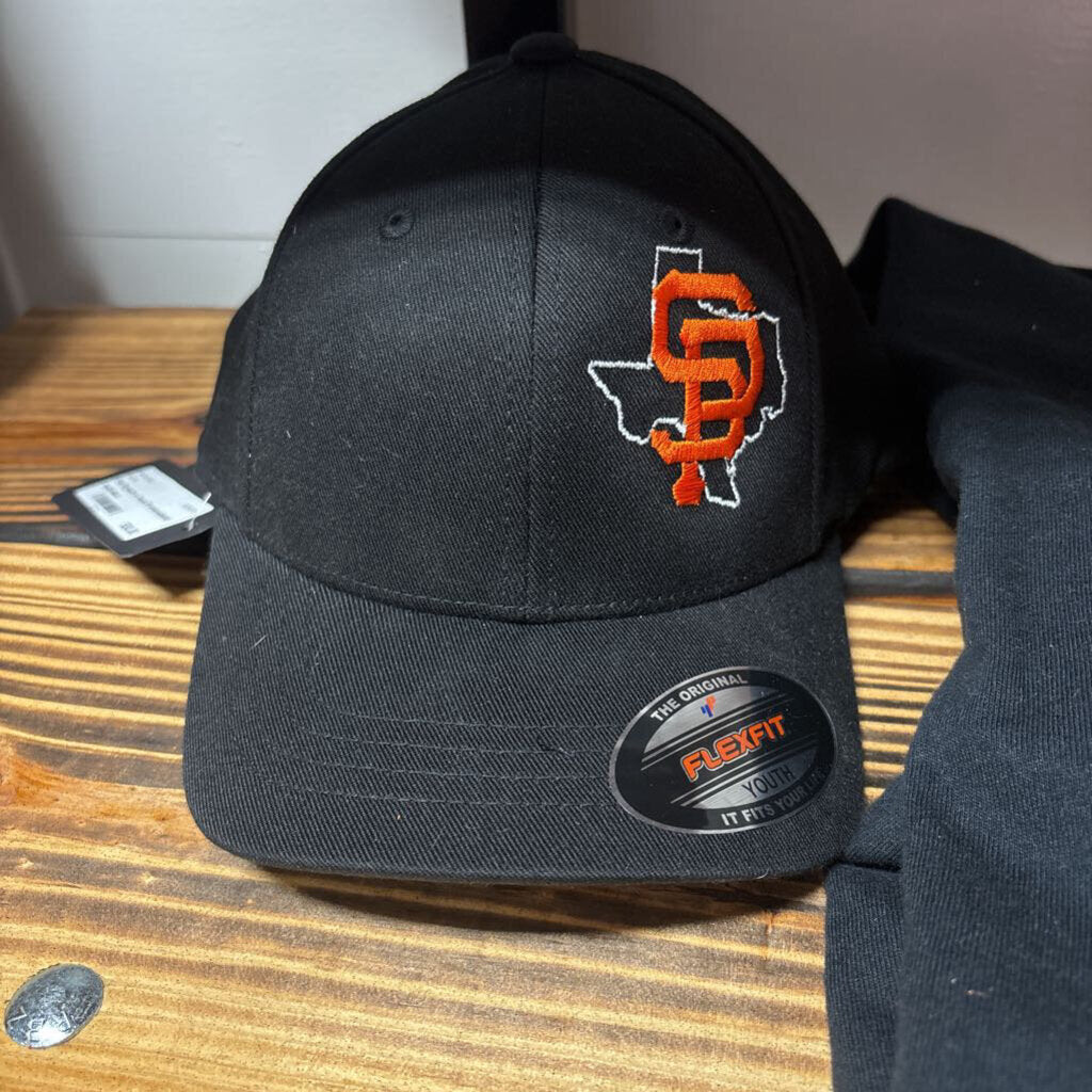 Flex fit youth w Texas SP embroidered