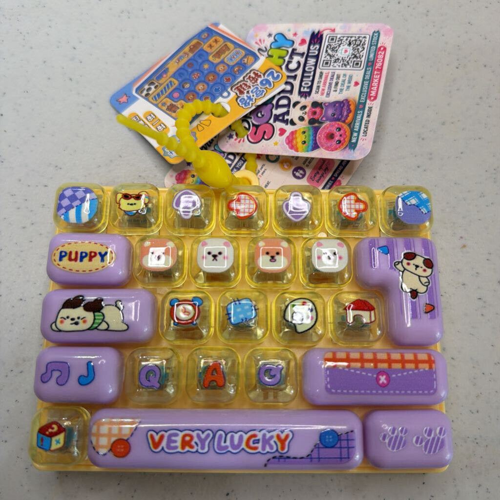 26-Key Keyboard Fidget Clicker