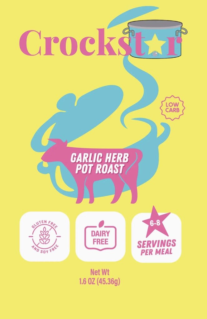 Crockstar, Garlic Herb Pot Roast
