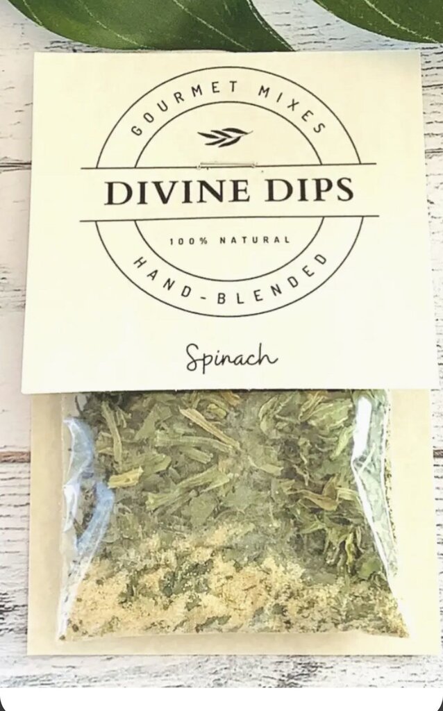 Devine Dips, Spinach Dip/Cheeseball