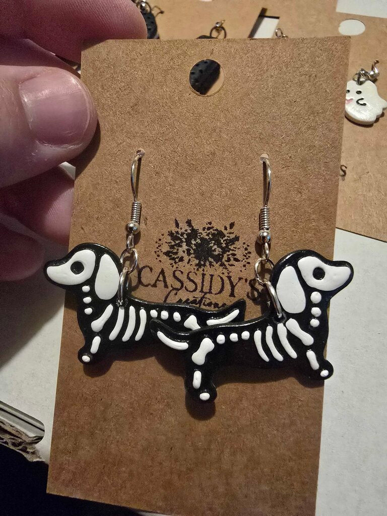 Skeleton Weenie Dogs