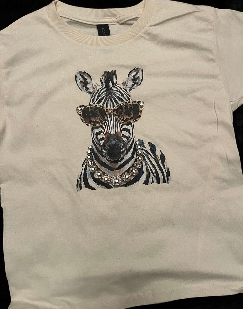 TEE-GLAM ZEBRA-YS