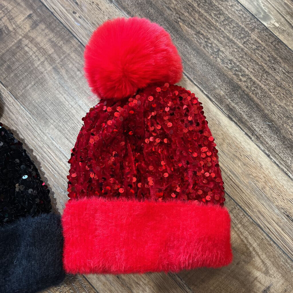 Sequin Beanie